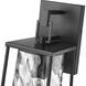 Dutton 1 Light 16 inch Powder Coated Black Outdoor Wall Sconce